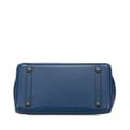 Miniatyrbild 3 av 9: Pre-owned Hermès Togo Birkin Retourne 35 Blue