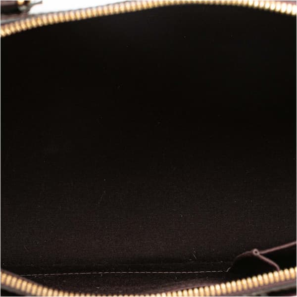 Pre-owned Louis Vuitton Monogram Vernis Alma GM Purple