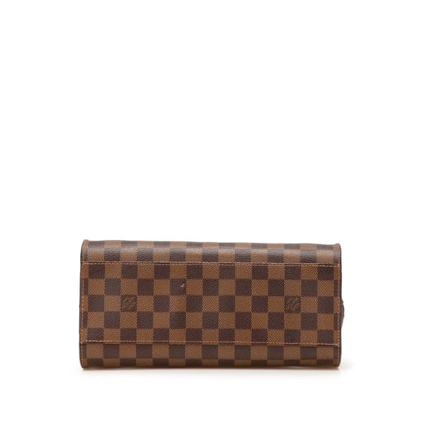 Pre-owned Louis Vuitton Damier Ebene Triana Brown