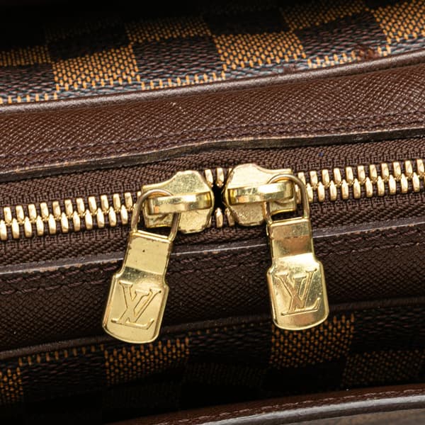 Pre-owned Louis Vuitton Damier Ebene Triana Brown