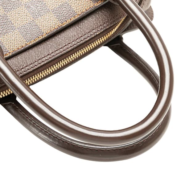 Pre-owned Louis Vuitton Damier Ebene Triana Brown