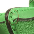 Pikkukuva 8 / 10: Pre-owned Fendi Small Calfskin Selleria Peekaboo ISeeU Satchel Green
