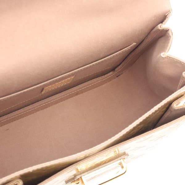 Pre-owned Louis Vuitton Monogram Vernis Mirada Brown