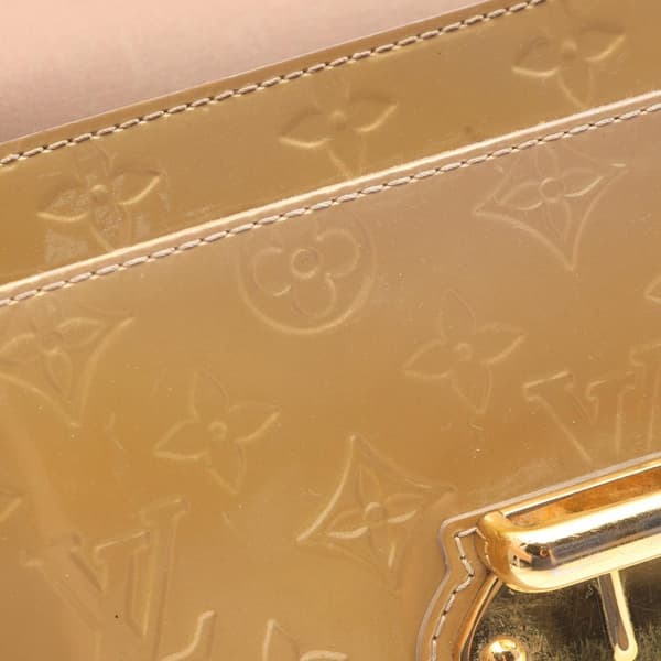 Pre-owned Louis Vuitton Monogram Vernis Mirada Brown