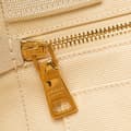 Miniatyrbilde 7 av 10: Pre-owned Prada Canvas Canapa Logo Satchel White