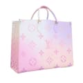 Miniatyrbilde 2 av 10: Pre-owned Louis Vuitton Monogram Giant Spring in the City OnTheGo GM Pink
