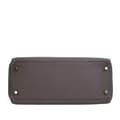Miniatyrbilde 3 av 10: Pre-owned Hermès Togo Kelly II Retourne 28 Gray