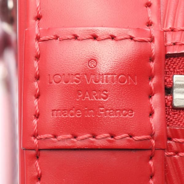 Pre-owned Louis Vuitton Epi Alma BB Red