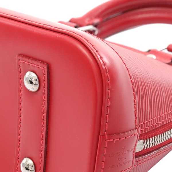 Pre-owned Louis Vuitton Epi Alma BB Red