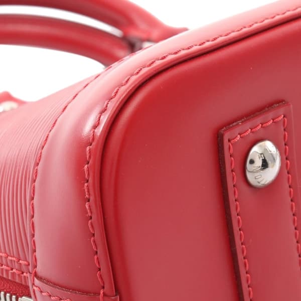 Pre-owned Louis Vuitton Epi Alma BB Red