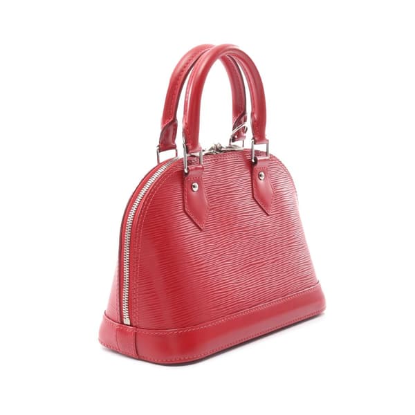 Pre-owned Louis Vuitton Epi Alma BB Red