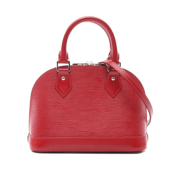Pre-owned Louis Vuitton Epi Alma BB Red
