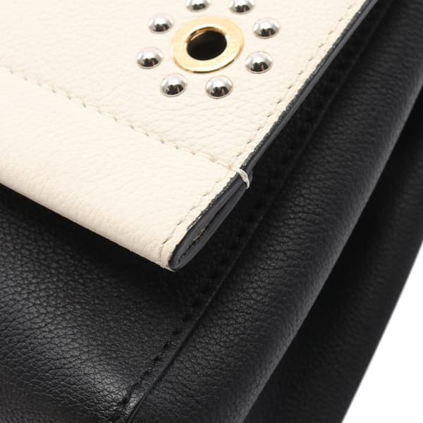 Pre-owned Louis Vuitton Leather Mechanical Flowers LockMe II White