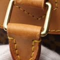 Miniatyrbilde 10 av 10: Pre-owned Louis Vuitton LOUIS VUITTON Deauville Bowling Vanity Handbag M47270 Monogram PVC coated canvas leather Brown Used Women