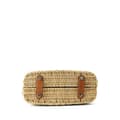 Miniatyrbild 3 av 10: Pre-owned Hermès Osier Wicker and Barenia Bolide Picnic 24 Brown