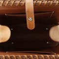 Miniatyrbild 4 av 10: Pre-owned Hermès Osier Wicker and Barenia Bolide Picnic 24 Brown
