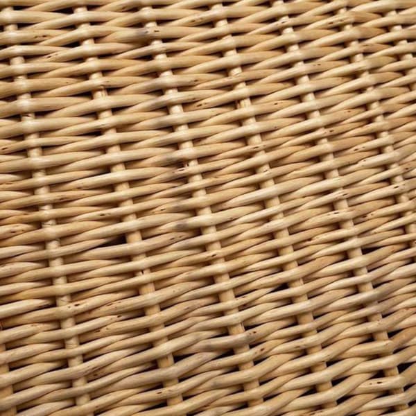 Pre-owned Hermès Osier Wicker and Barenia Bolide Picnic 24 Brown
