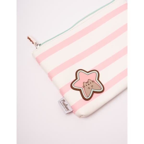 Väsk - Pusheen - Flickor - Polyester - Rosa/Vit - 23 x 16,5 cm