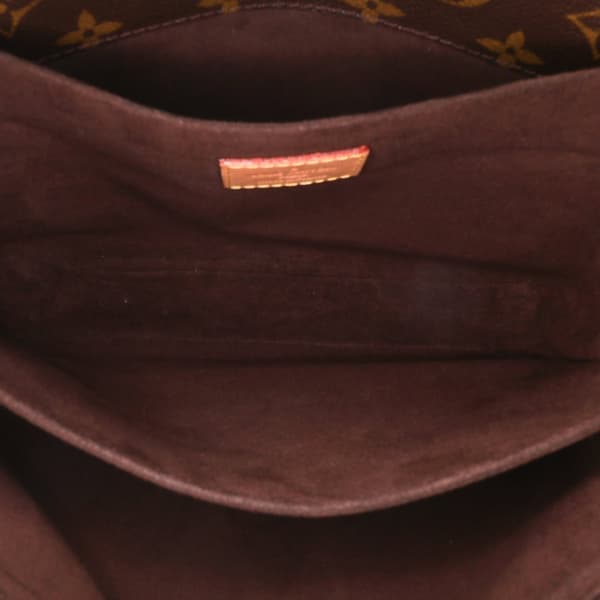 Pre-owned Louis Vuitton Monogram Pochette Metis Brown