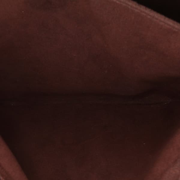 Pre-owned Louis Vuitton Monogram Pochette Metis Brown