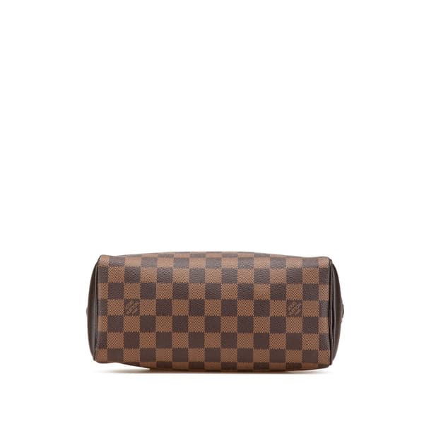 Pre-owned Louis Vuitton Damier Ebene Brera Brown