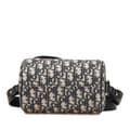 Pikkukuva 3 / 10: Pre-owned Dior Mini Oblique Canvas Roller Saddle Bag Blue