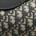 Pikkukuva 7 / 10: Pre-owned Dior Mini Oblique Canvas Roller Saddle Bag Blue