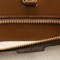 Miniatyrbillede 6 af 10: Pre-owned Gucci Small GG Supreme Interlocking G Tote Brown