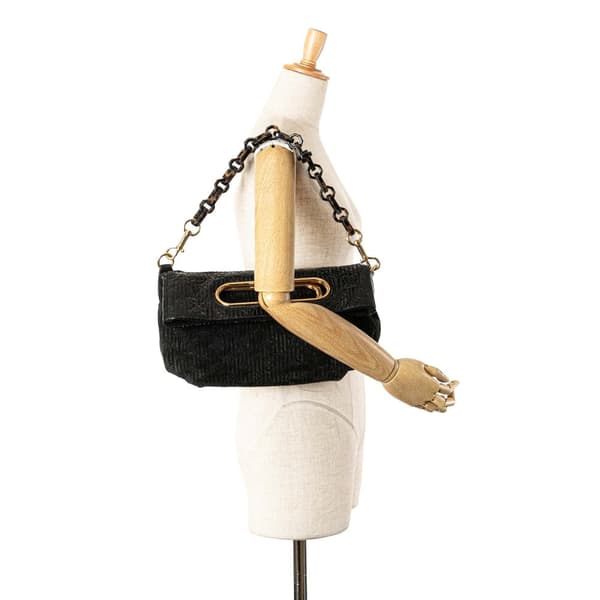 Pre-owned Louis Vuitton Monogram Motard Before Dark Black