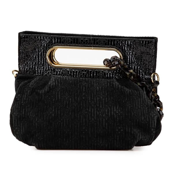 Pre-owned Louis Vuitton Monogram Motard Before Dark Black