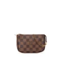 Miniatyrbilde 1 av 10: Pre-owned Louis Vuitton Damier Ebene Mini Pochette Accessoires Brown