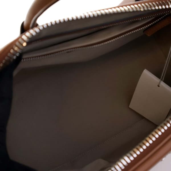 Pre-owned Givenchy Medium Sugar Goatskin Antigona Brown