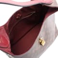 Pikkukuva 3 / 9: Pre-owned Louis Vuitton LOUIS VUITTON Flower hobo Shoulder Bag M43547 Monogram PVC coated canvas leather Brown Bordeaux Bordeaux Used Women