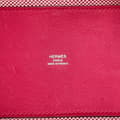 Miniatyrbild 6 av 9: Pre-owned Hermès Toile and Swift Cabas H en Biais 27 Pink