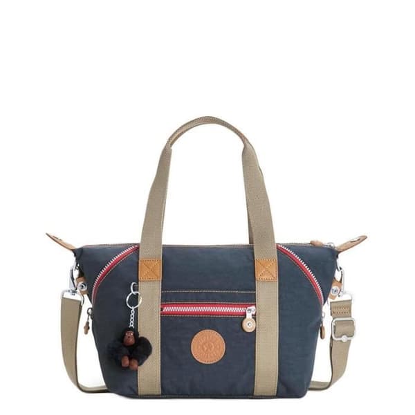 Kipling Art Mini Handväska äkta marinblå c