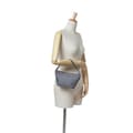 Miniatyrbild 7 av 7: Pre-owned Dior Diorissimo Canvas Pochette Blue