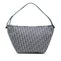Miniatyrbild 1 av 7: Pre-owned Dior Diorissimo Canvas Pochette Blue