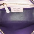 Pikkukuva 4 / 10: Pre-owned Dior Medium Tricolor Lambskin Cannage Lady Dior Purple