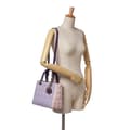 Pikkukuva 10 / 10: Pre-owned Dior Medium Tricolor Lambskin Cannage Lady Dior Purple