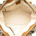 Miniatyrbillede 4 af 10: Pre-owned Gucci Diamante Canvas Sukey Satchel Brown