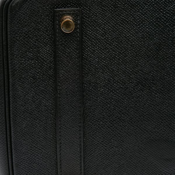 Pre-owned Hermès Epsom Birkin Retourne 35 Black