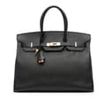 Pikkukuva 1 / 8: Pre-owned Hermès Epsom Birkin Retourne 35 Black