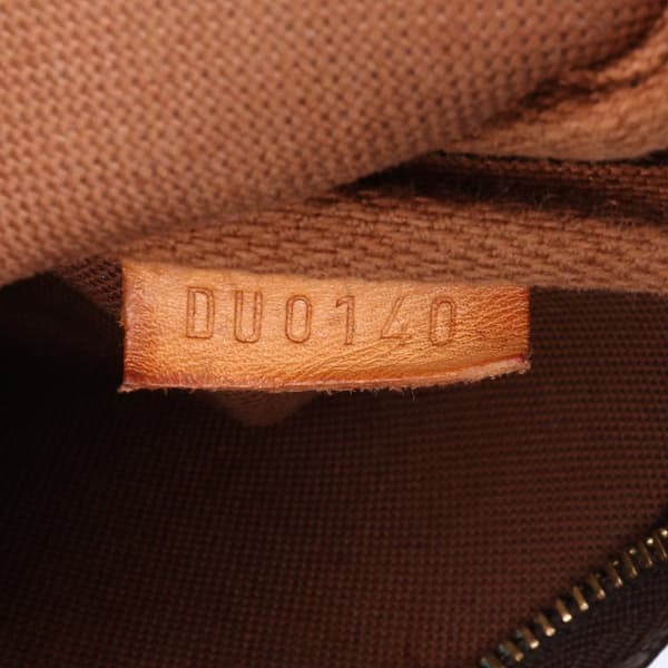 Pre-owned Louis Vuitton Monogram Mini Pochette Accessoires Brown