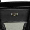 Pikkukuva 5 / 10: Pre-owned Celine Micro Tricolor Leather Luggage Tote Gray