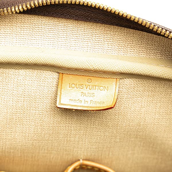 Pre-owned Louis Vuitton Monogram Deauville Brown