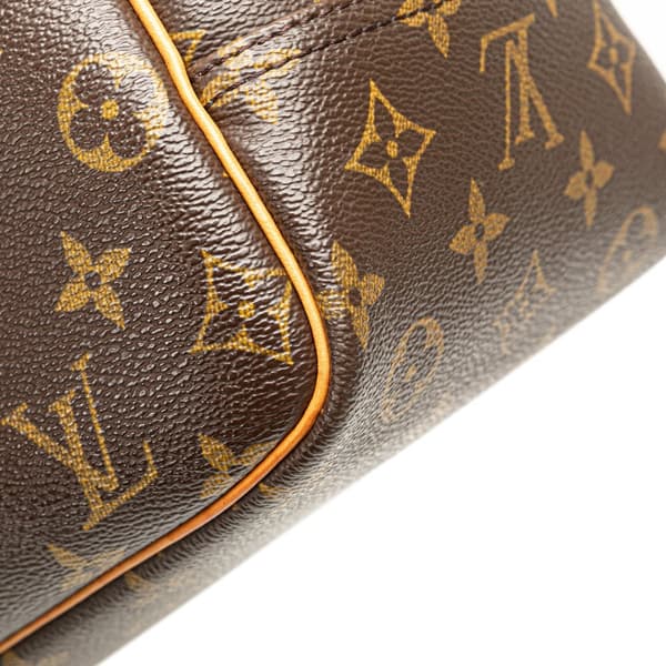 Pre-owned Louis Vuitton Monogram Deauville Brown