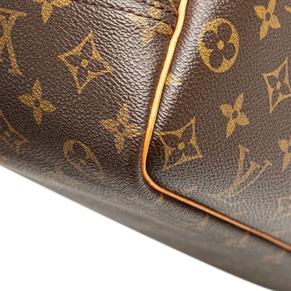 Pre-owned Louis Vuitton Monogram Deauville Brown