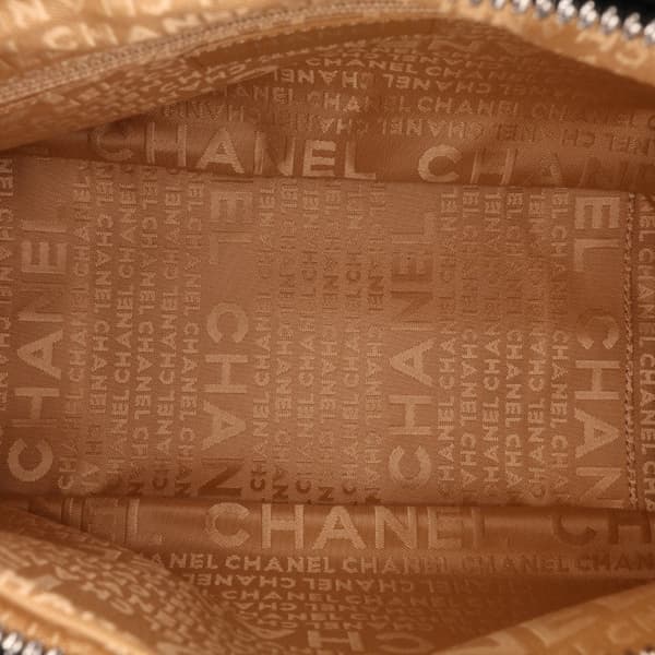 Pre-owned Chanel Medium Pebbled Calfskin LAX Tassel Handbag Black