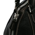 Pikkukuva 8 / 10: Pre-owned Chanel Medium Pebbled Calfskin LAX Tassel Handbag Black