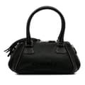 Pikkukuva 1 / 10: Pre-owned Chanel Medium Pebbled Calfskin LAX Tassel Handbag Black